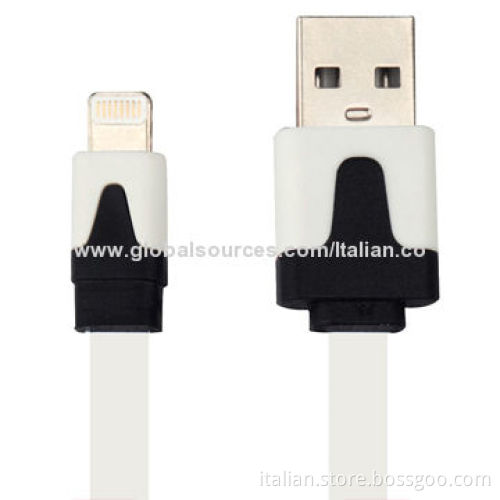 USB Cable for iPhone 5, Colorful USB Date Charger Cable